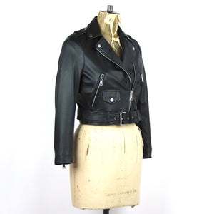 The "Dancing in the street" cropped biker jacket
