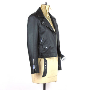 The "I want you back" classic belted biker jacket